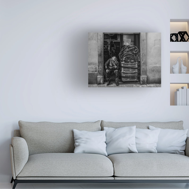 Art sur toile, Stan Majewski, H 14 po x l 19 po