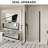 28-29.4" W x 72" H Frameless Pivot Shower Door, 1/4" (6mm) Clear SGCC Tempered Glass Shower Door, Pivot Swing Shower Glass Door in Matte Black Finish, Reversible Installation-101288541