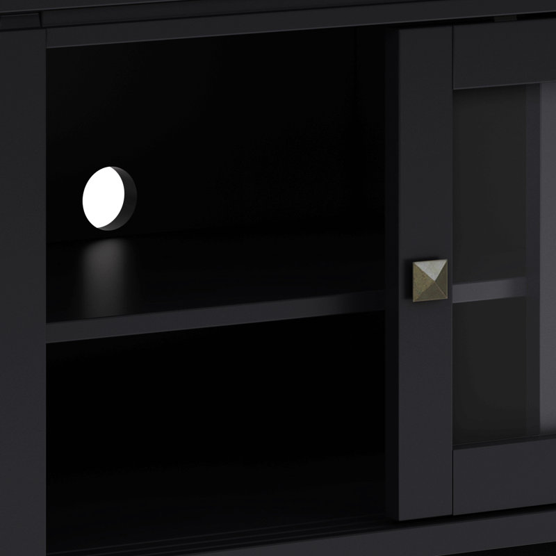 Meuble télé - Noir, Noir
