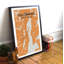 Yellowknife City Map - No Frame Print-2078579508
