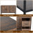 36'' Free-Standing Farmhouse Single Bathroom Vanity With Sink-637677059-637677065