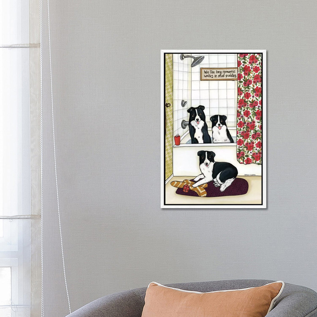 Mud Puddles by Jamie Morath - Print on Canvas