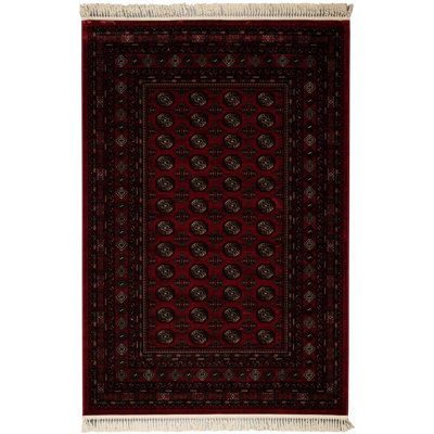 Eilzabeth Oriental Viscose Area Rug
