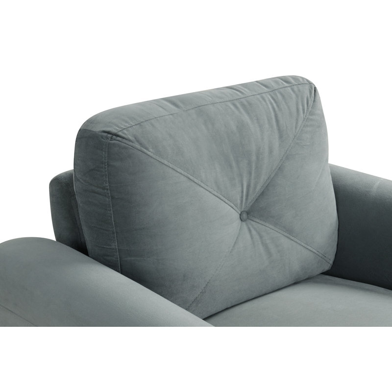 Ensemble de canapé modulaire confortable Couch, Bleu gris