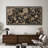 Abstract Botanical Vintage Floral Pattern in Landscape Retro Decor Extra Large Artwork Wall Art-100937063-111375511