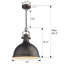 Luminaire suspendu en dome à 1 lumière-1172785110-1172785112