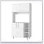 Ensemble de cuisine 7 pièces 4 portes 4 pièces avec surface antibactérienne Ralston, idéal pour le rangement et les petits espaces-979700855