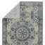 Tapis oriental en laine noué à la main taupe / gris / bleu Kamren-255449267