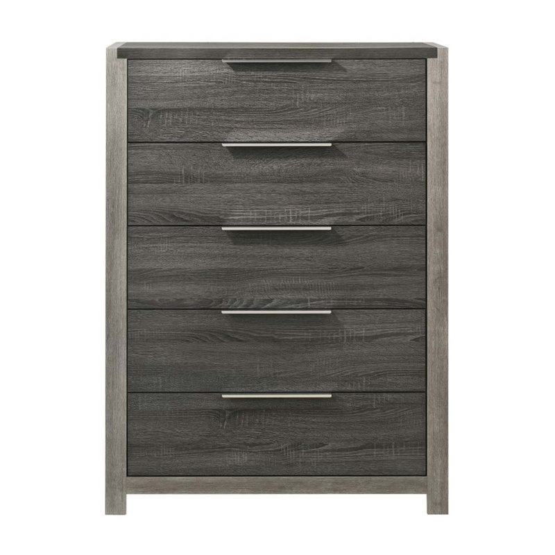 Commode ACME Jehoram, finition grise