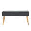 Sharie Velvet Upholstered Bench