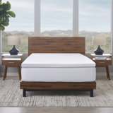 3" Dual-Layer Memory Foam Mattress Topper with High-Density Foam and Washable Cover 