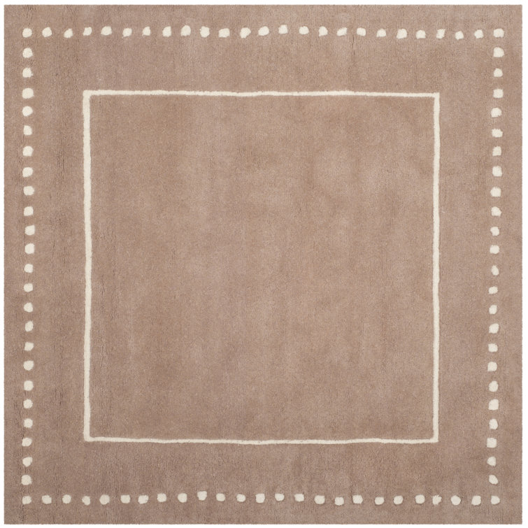 Cruz Hand Tufted Wool Polka Dots Rug