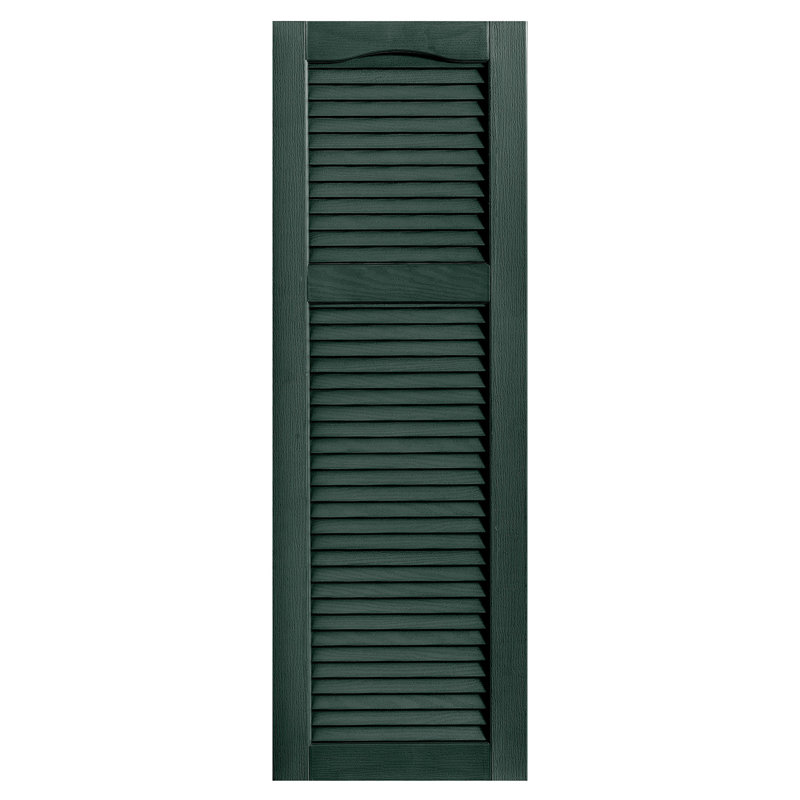 Paire de volets à persiennes style cathédrale, 31 po, Pin, 18 po