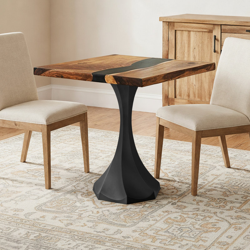 Table de salle à manger Lithe, 30.3"H x 29"L x 29"W