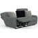 Beyla Deep Seating Power Reclining Loveseat with USB Charging Ports