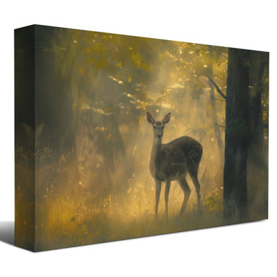 Art mural encadré 20 "x 30" avec cadre en bois, prêt à être accroché