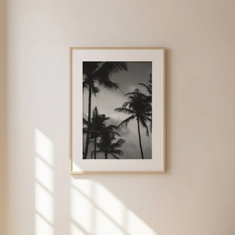 Palm Tree Print 2, 60cm H x 42cm W