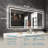Dokes Frameless LED Vanity Wall Mirror Passed ETL-893100758