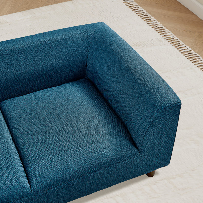 Modern Rectangular Pet Sofa, Blue