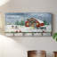 Winter Homestead - Toile tendue avec châssis - Prêt à accrocher-1968763535