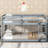 Twin Over Loft Bed Grey - Crafted From Solid Rubber Wood And Provided With A For Easy Access Wooden With Convenience-1084975833