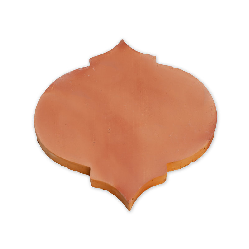 8" x 8 1/2" Arabesque Terracotta Wall & Floor Tile