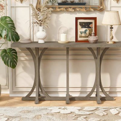Console en bois 59,8 po