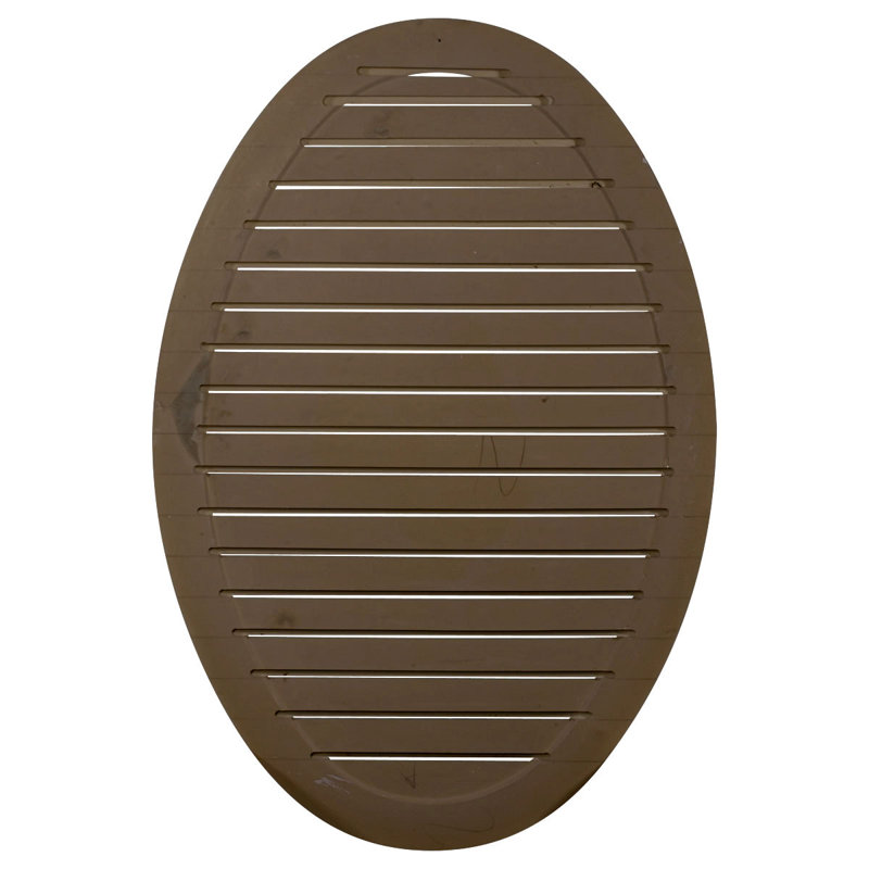 37"H x 25"W x 2 1/8"D Vertical Oval Gable Vent