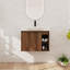 Bathroom Vanity Set, Single Wall Mounted Bathroom Vanity With Ceramic Basin Sink Top, Floating Vanity With 1 Door And Shelf-827477534-827477533