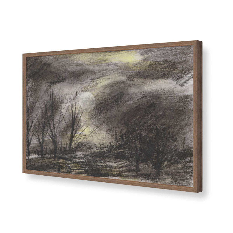 «Where Shadows Dance I» par Melissa Wang, reproduction d'art, H 32 po x l 48 po, Impression sur cadre ouvert sans papier mat