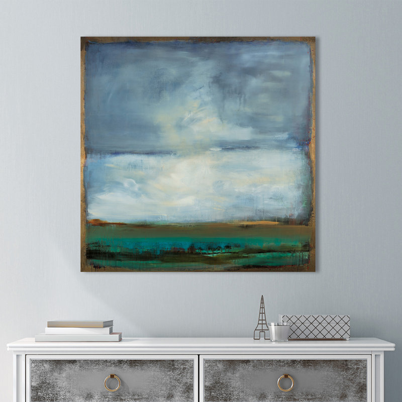 " Shifting Plains ", 18" H x 18" W
