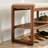 Solid Wood Shoe Bench, Beech Wood Storage Rack Organizer with High Rebound Sponge Cushion -595175691