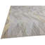 Chevron Area Rug in Gray