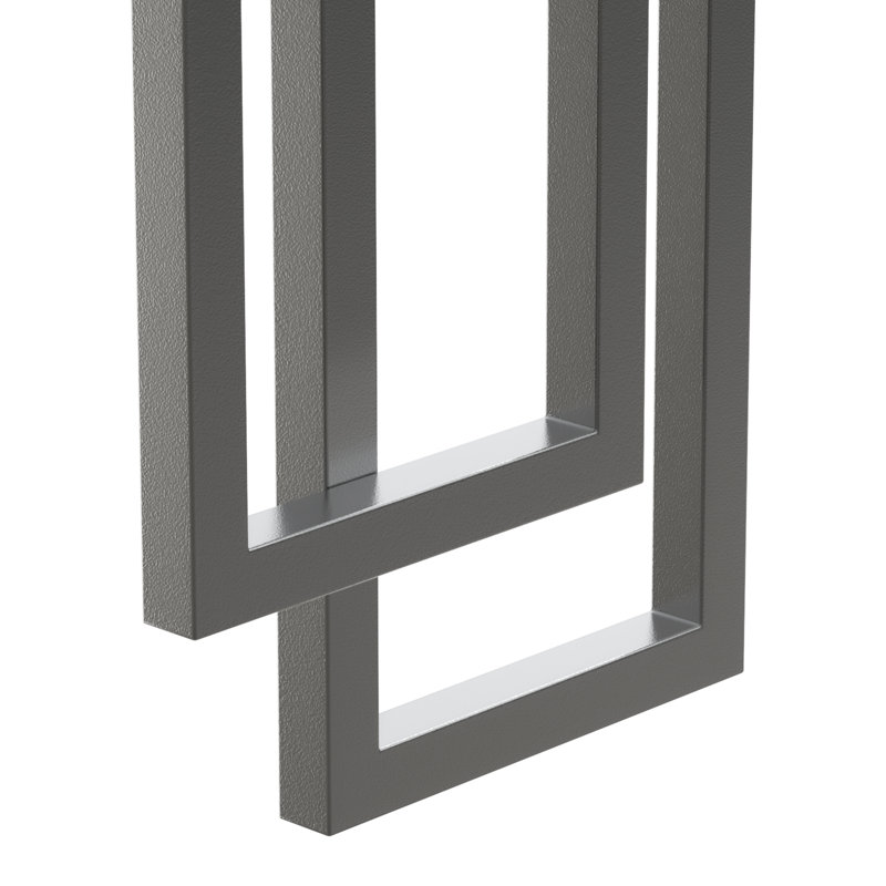 Applique murale d'extérieur à DEL Brandalynn, Gris, H 20,1 po x l 7,9 po x P 4,61 po