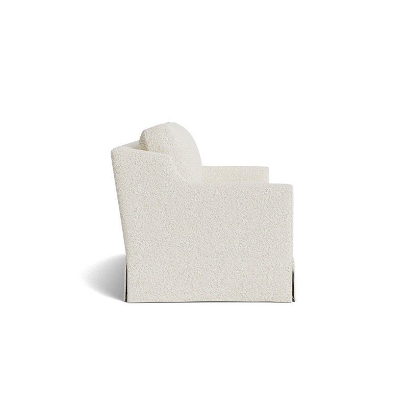 Canapé Gigi avec jupe 105, H 35 po x l 105 po x P 36 po, Berbère - crème