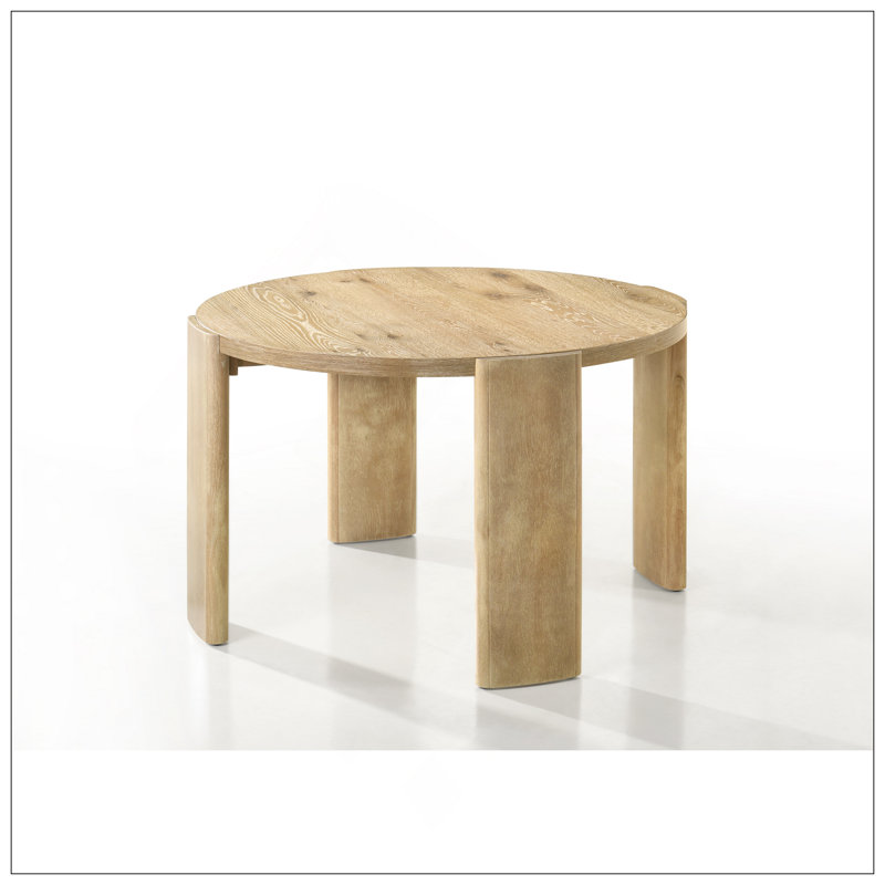 Bowen Oak Finish 47" Round Dining Table