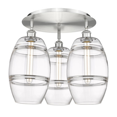 Dundrod Glass Flush Mount