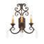 Serratina 3 - Light Candle Wall Light