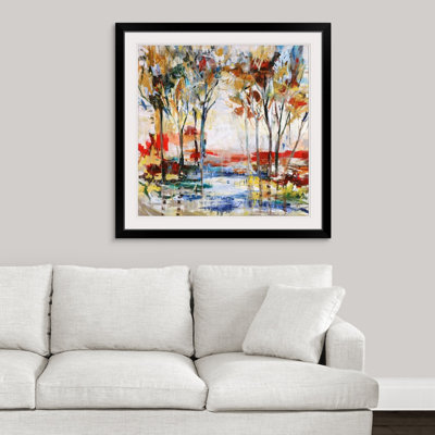 « Red Cliff Grove », reproduction d'art Aniha, Tolya