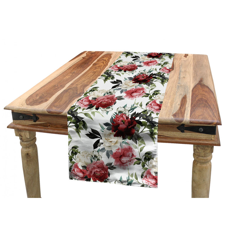 Floral Table Runner, 72" x 16"
