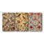 Ensemble de toiles tendues avec châssis de la meilleure collection de la collection Homure de William Morris de Morris Morris - Prêt à être accroché-522821016
