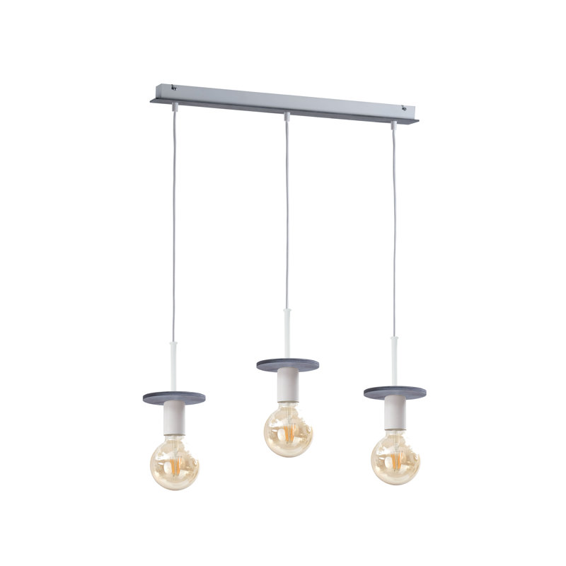 Tarrytown 3 - Light Kitchen Island Pendant, Grey