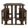 Arbnora Rectangular 4 - Person 54" Long Bar Height Dining Set