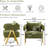 Modern Barrel Accent Chairs(Set Of 2)-24453009