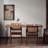 Modern and simple rectangular desk