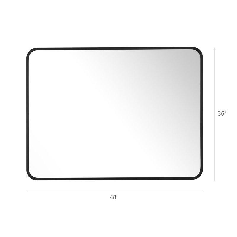 Miroir mural Reflections Sleek, 36 po x 48 po