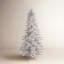 Tinsel Silver Fir Artificial Christmas Tree-1803718053