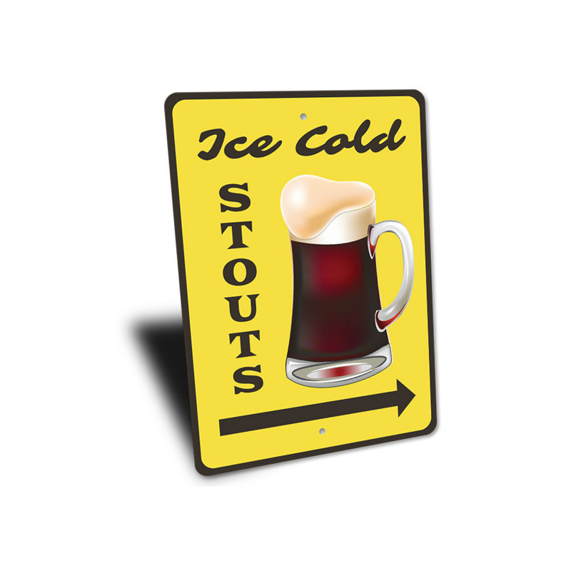 Panneau en aluminium Stouts, H 14 po x l 10 po x P 0,04 po