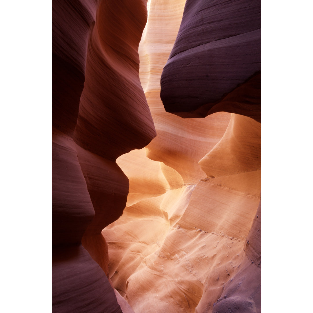 Lower Antelope Canyon von Justinreznick - Druck ohne Rahmen auf Leinwand