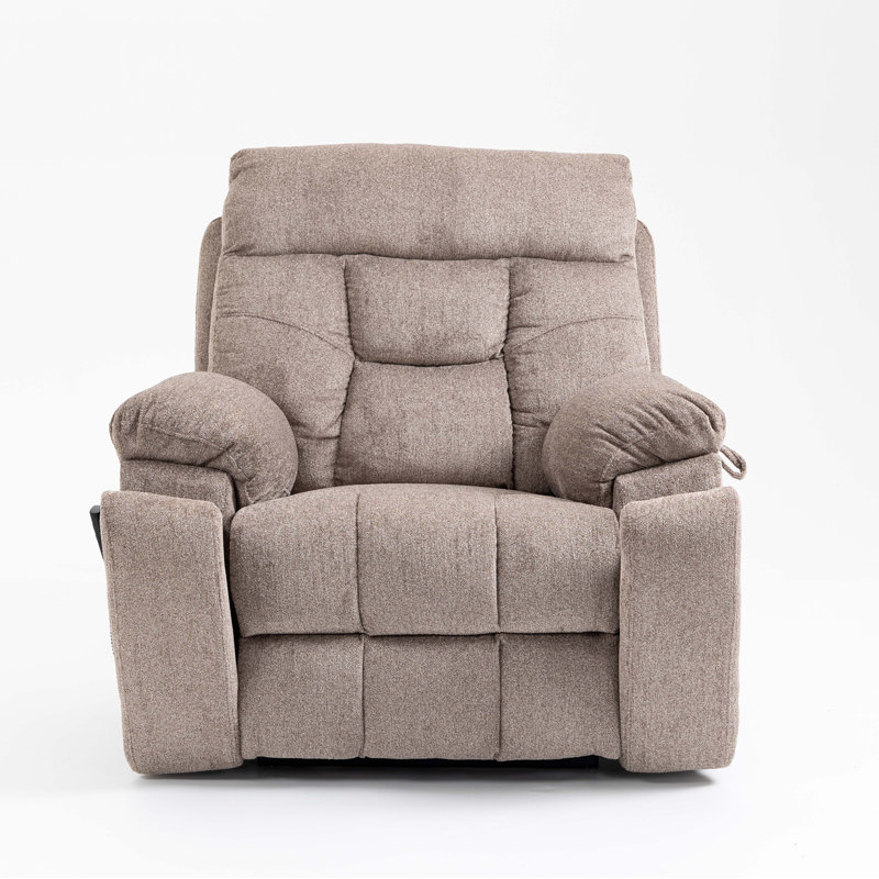 Old age electric lift chair, flat high density foam electric sofa, with heating and massage functions, can tilt to 180 degrees, 2 pocket cup holders, 2 remote controls, dual OKIN motors